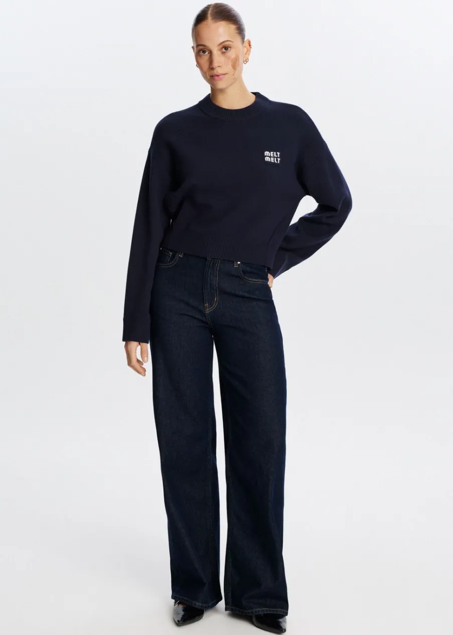 The Sting Trui met label<DAMES Truien En Vesten