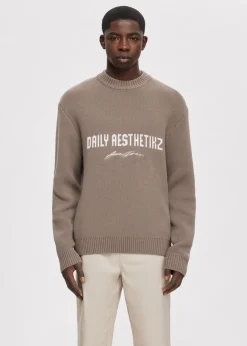 The Sting Trui met merk<Heren Truien En Vesten