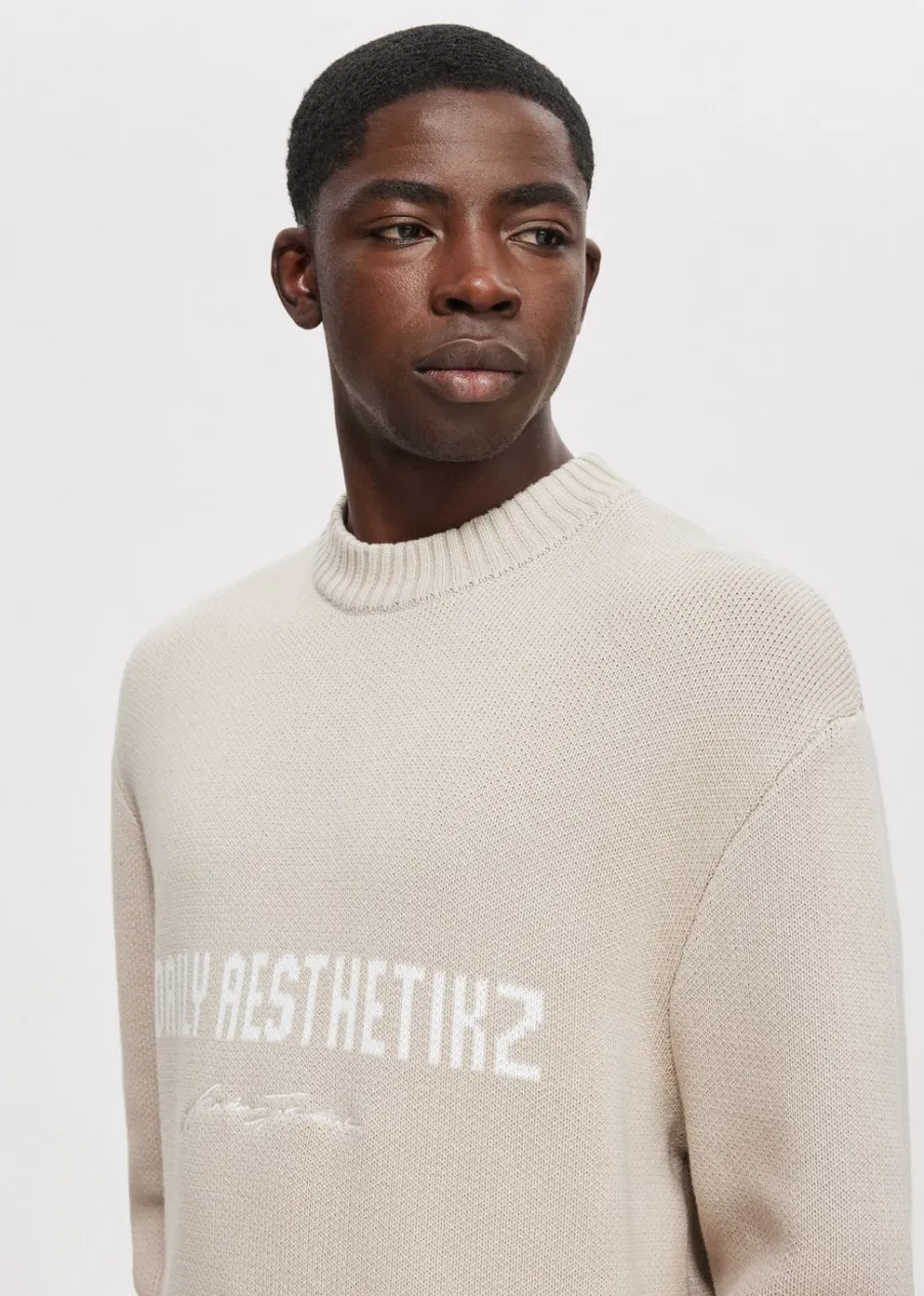 The Sting Trui met merk<Heren Truien En Vesten