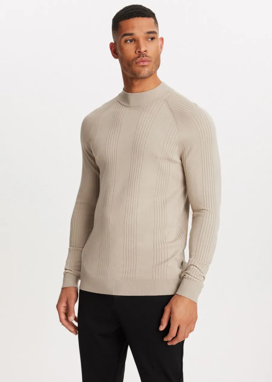 The Sting Trui met mock-neck<Heren Truien En Vesten