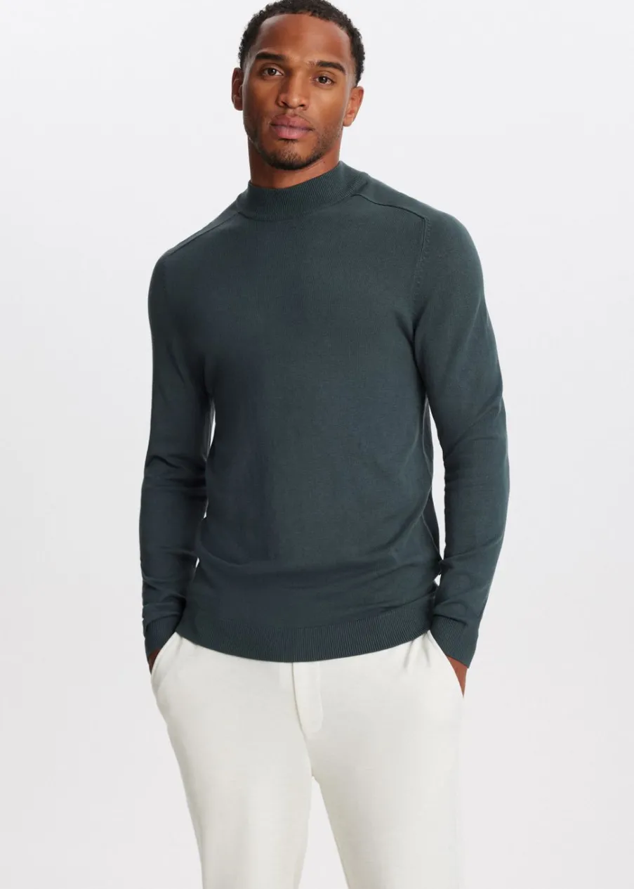 The Sting Trui met mock-neck<Heren Truien En Vesten