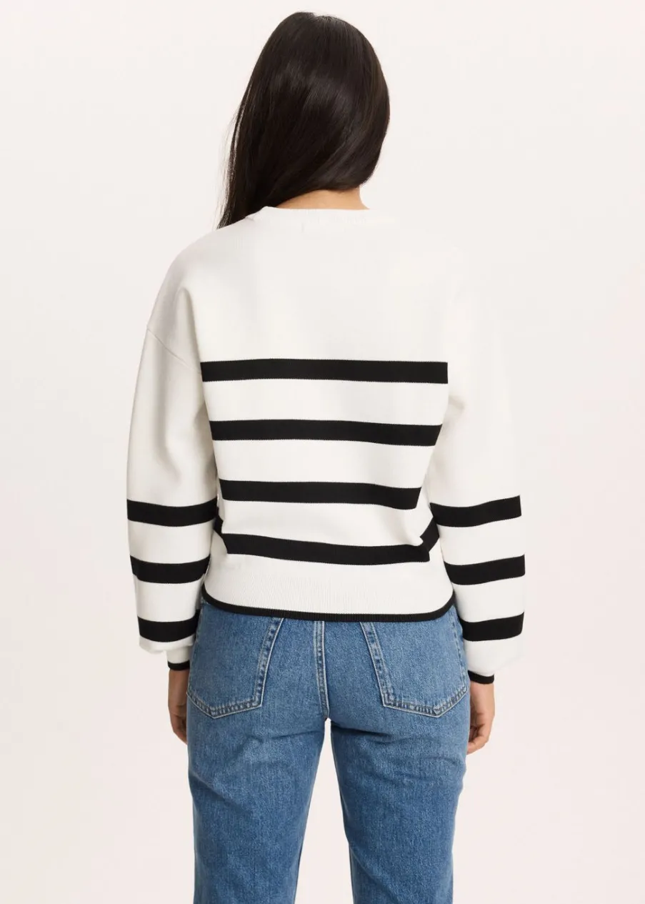 The Sting Trui met strepen<DAMES Truien En Vesten