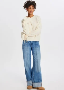 The Sting Trui met strikmouwen<DAMES Truien En Vesten