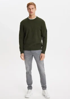 The Sting Trui met structuur<Heren Truien En Vesten