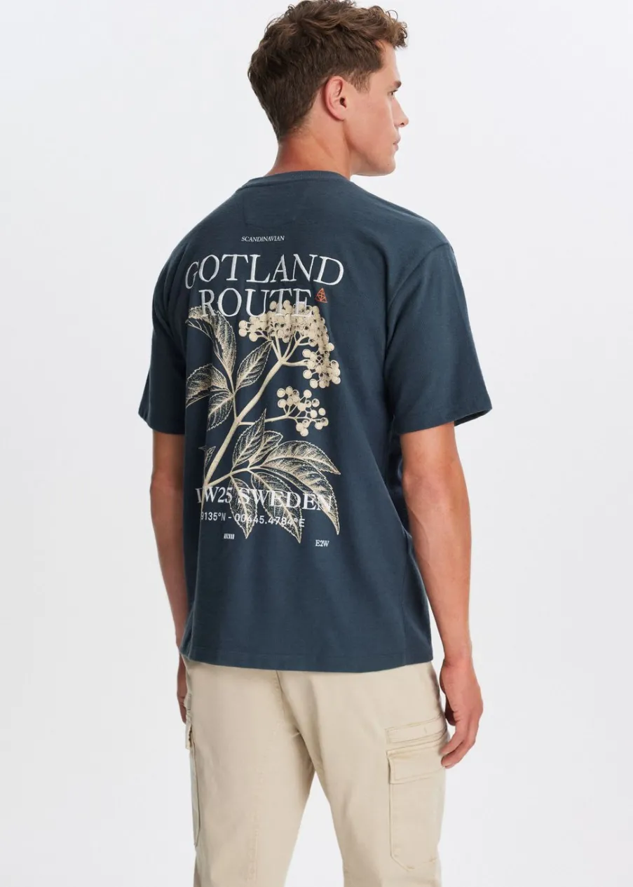 The Sting T-shirt Gotland route<Heren T-Shirts