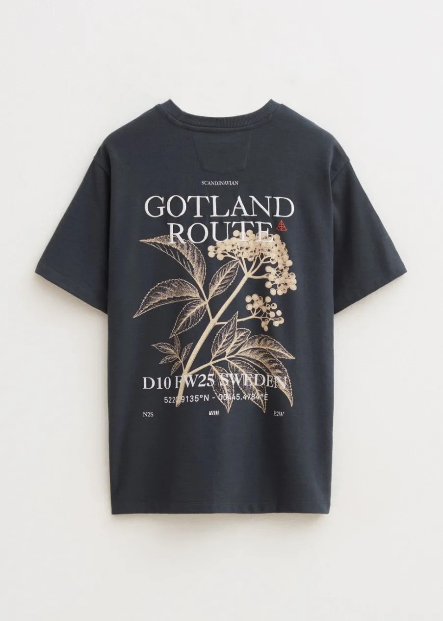 The Sting T-shirt Gotland route<Heren T-Shirts