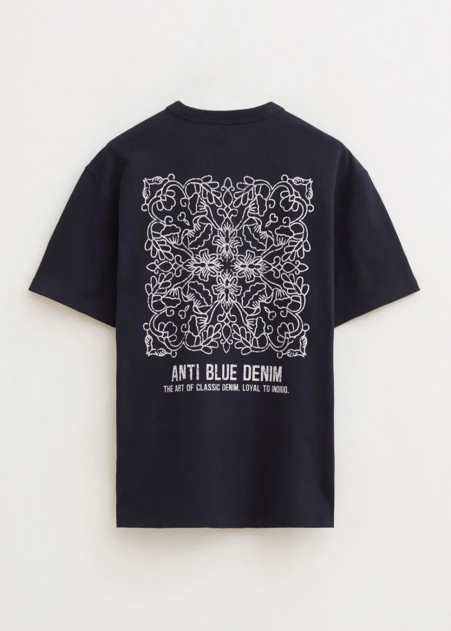 The Sting T-shirt met batikprint<Heren T-Shirts