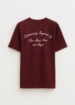 The Sting T-shirt met print inspired<Heren T-Shirts