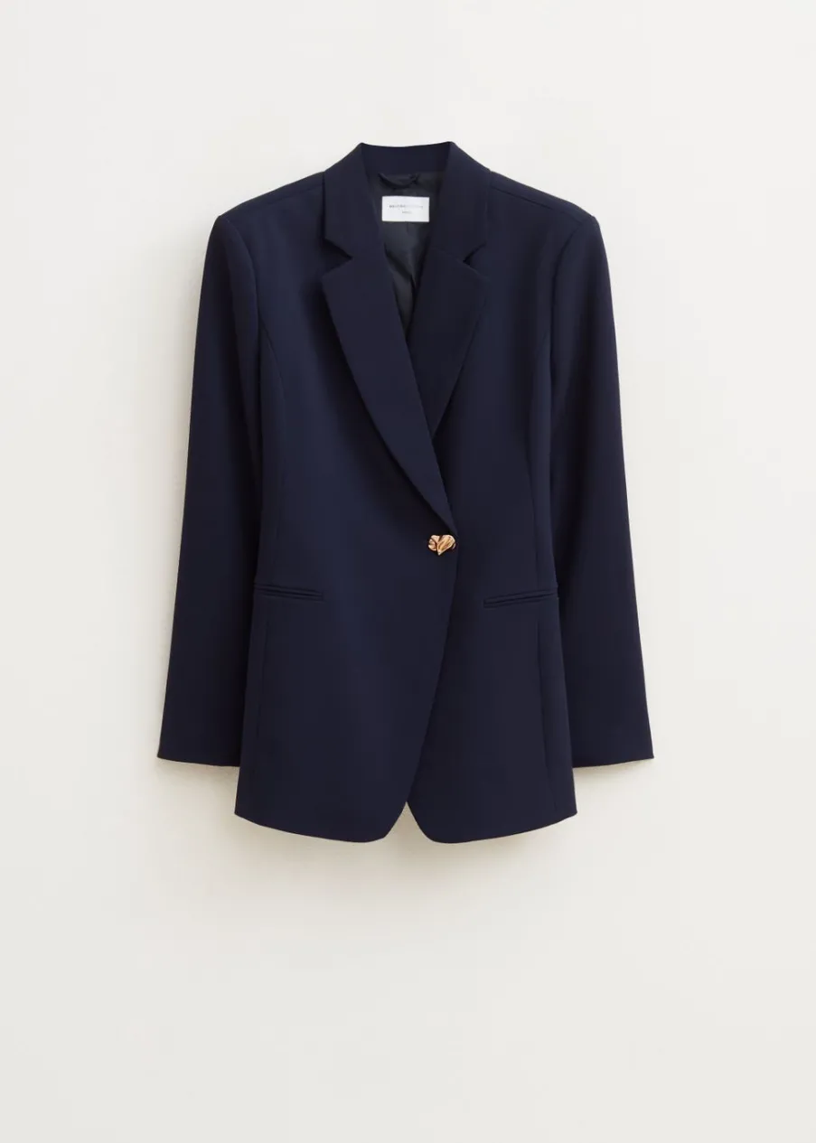 The Sting Twill blazer met knoop<DAMES Blazers En Gilets
