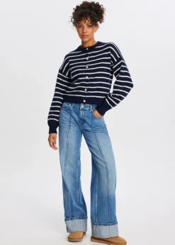 The Sting Vest met balloon mouwen<DAMES Truien En Vesten