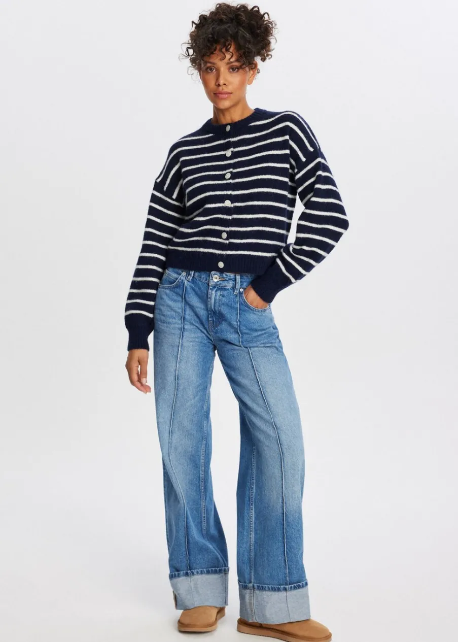 The Sting Vest met balloon mouwen<DAMES Truien En Vesten