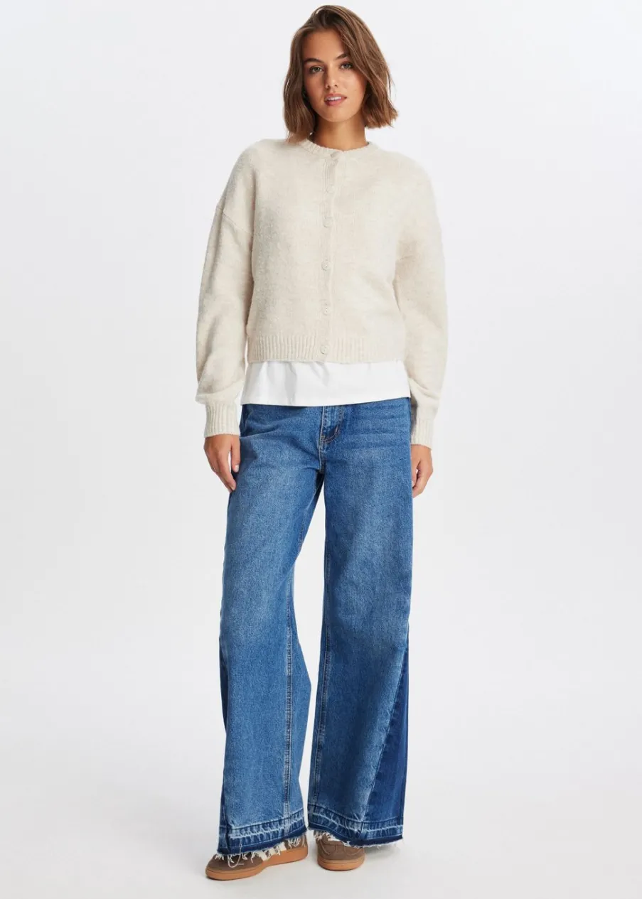 The Sting Vest met balloon mouwen<DAMES Truien En Vesten