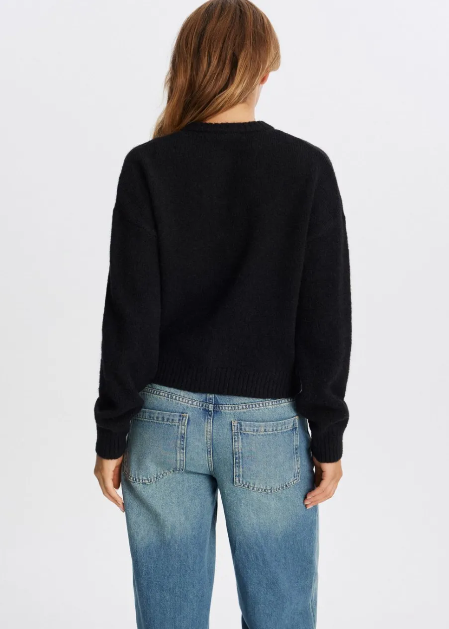 The Sting Vest met balloon mouwen<DAMES Truien En Vesten