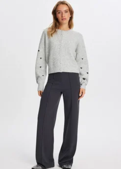 The Sting Vest met hartjesmouwen<DAMES Truien En Vesten