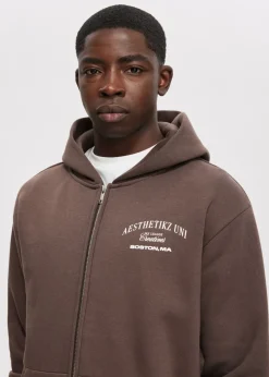 The Sting Vest met print uni<Heren Sweaters En Hoodies|Truien En Vesten