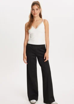 The Sting V-hals singlet met kant<DAMES Basics|Singlets