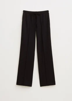 The Sting Wijde broek met pintuck<DAMES Basics|Broeken