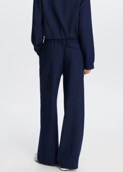 The Sting Wijde broek met plooien<DAMES Broeken