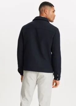 The Sting Wolmix jas met rits<Heren Jassen