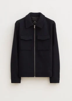 The Sting Wolmix jas met rits<Heren Jassen